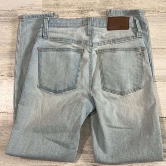 Madewell 9” Mid-Rise Skinny Crop Jeans Size 23 - Picture 5 of 13
